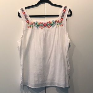 Talbots Summer Top XL